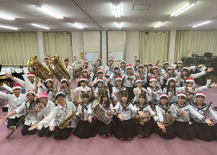 松阪高校吹奏楽部 クリスマスコンサート 松菱のクリスマスイベント