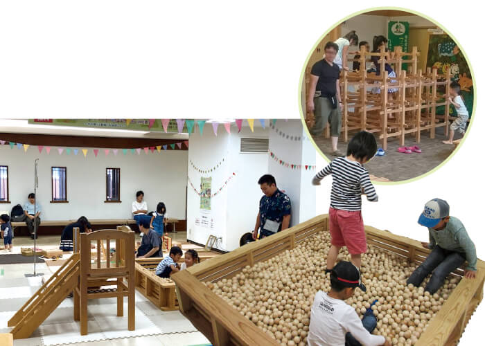 森と木の体験広場 松菱百貨店