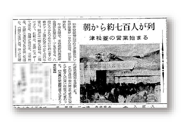 新聞記事で振り返る松菱 松菱大創業祭