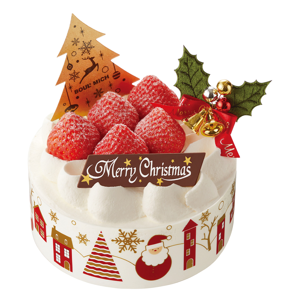 クリスマスケーキ2025　松菱百貨店　［ブールミッシュ］ クリスマス苺ショートケーキ