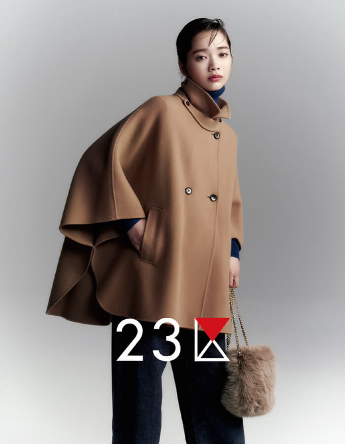 2025winter fashin Week コートフェア　松菱百貨店