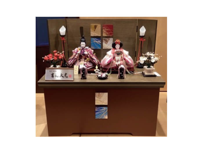 ひな人形展示販売会　松菱百貨店