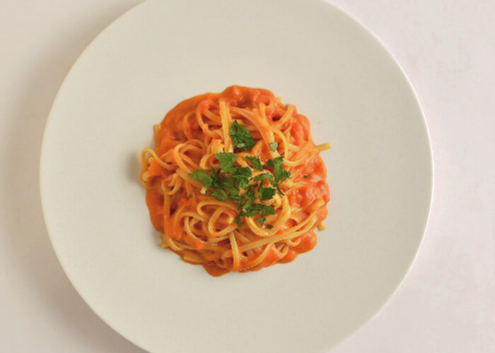 志摩観光ホテル イセエビのトマトクリームソースパスタ&クリームスープセット