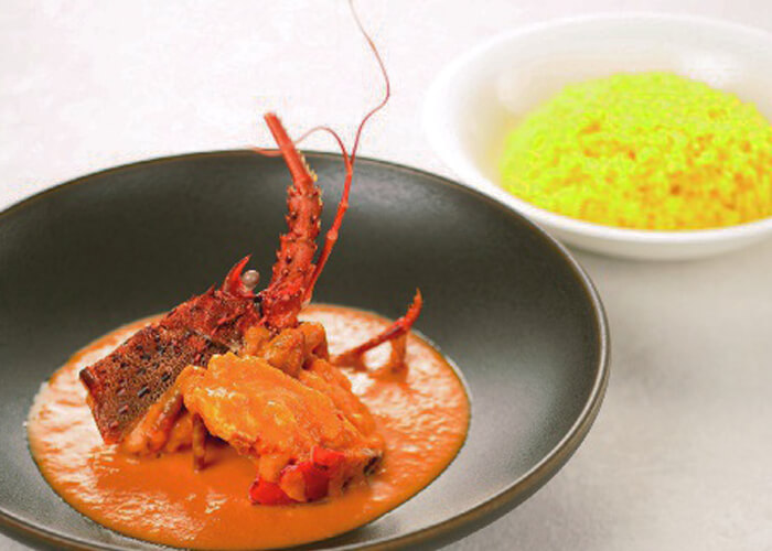 志摩観光ホテル 伊勢海老カレー&クリームスープセット