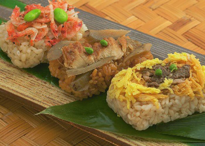 鄙ひな茅かや 彩り おこわ詰合せ