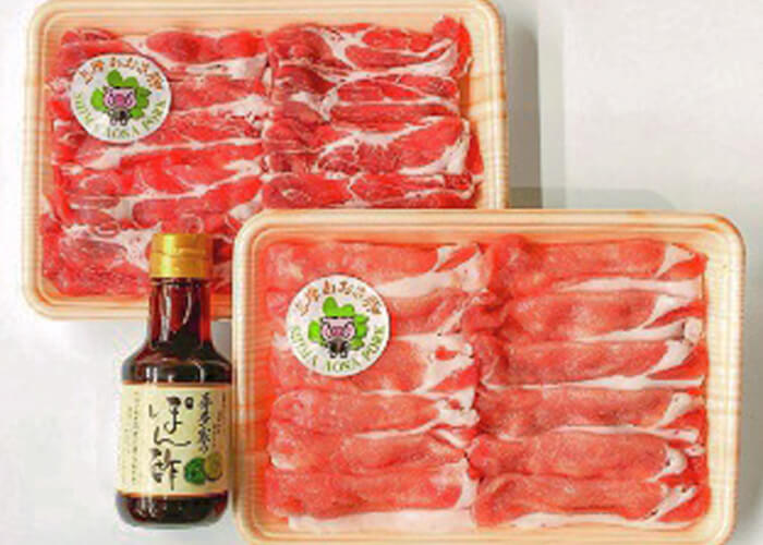 喜多家 志摩あおさ豚しゃぶしゃぶセット