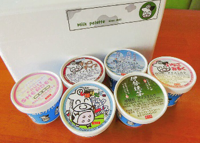 ミルクパレット 三重のめぐみアイス6個セット
