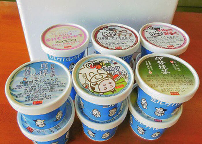 ミルクパレット 三重のめぐみアイス12個セット