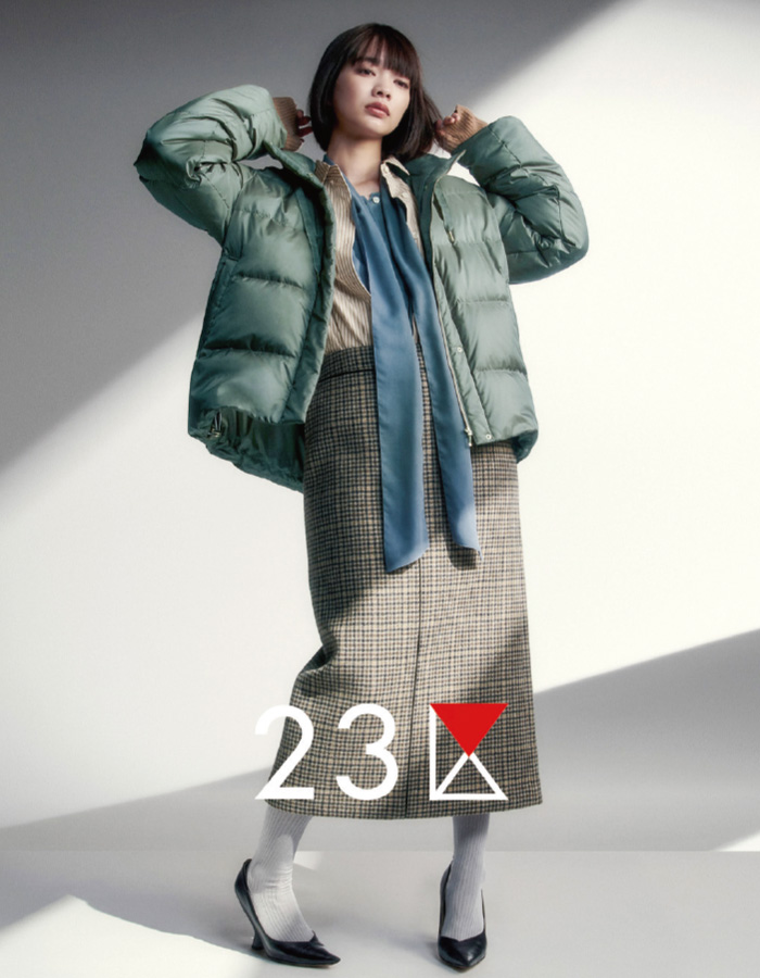 2025winter fashin Week コートフェア　松菱百貨店