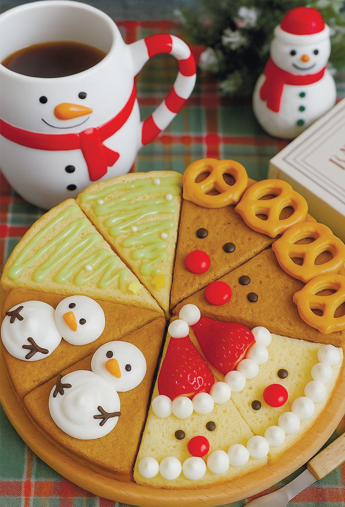 ケーキ型マグネット小物ケースを作ろう！！食品サンプル作り（サンタ・トナカイ・ツリー・雪だるま）