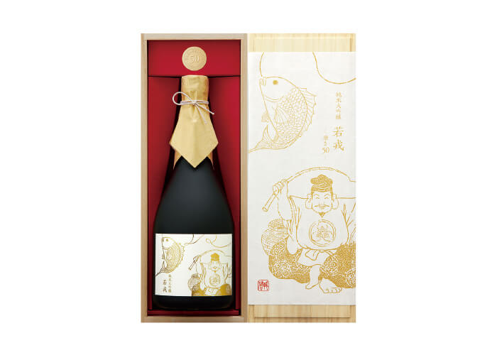 若戎酒造 純米大吟醸 若戎 -磨き50- （桐箱入り）