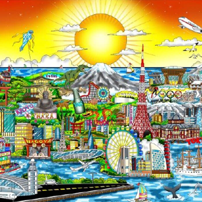 チャールズ・ファジーノ 3Dアート展