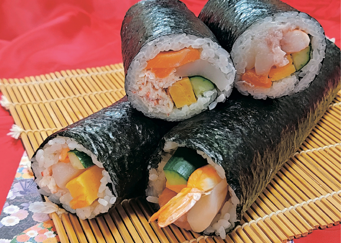 節分恵方巻　山形 懐石料理おの 米沢牛すき焼き恵方巻　松菱百貨店