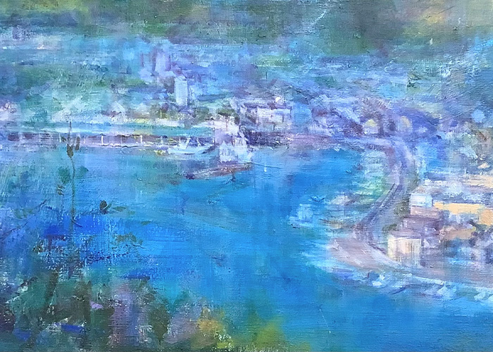 第４回 石上誠絵画展「港町物語」