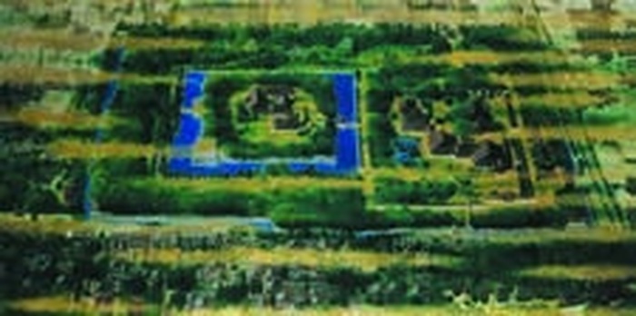 平山郁夫「平成洛中洛外図」 松菱百貨店