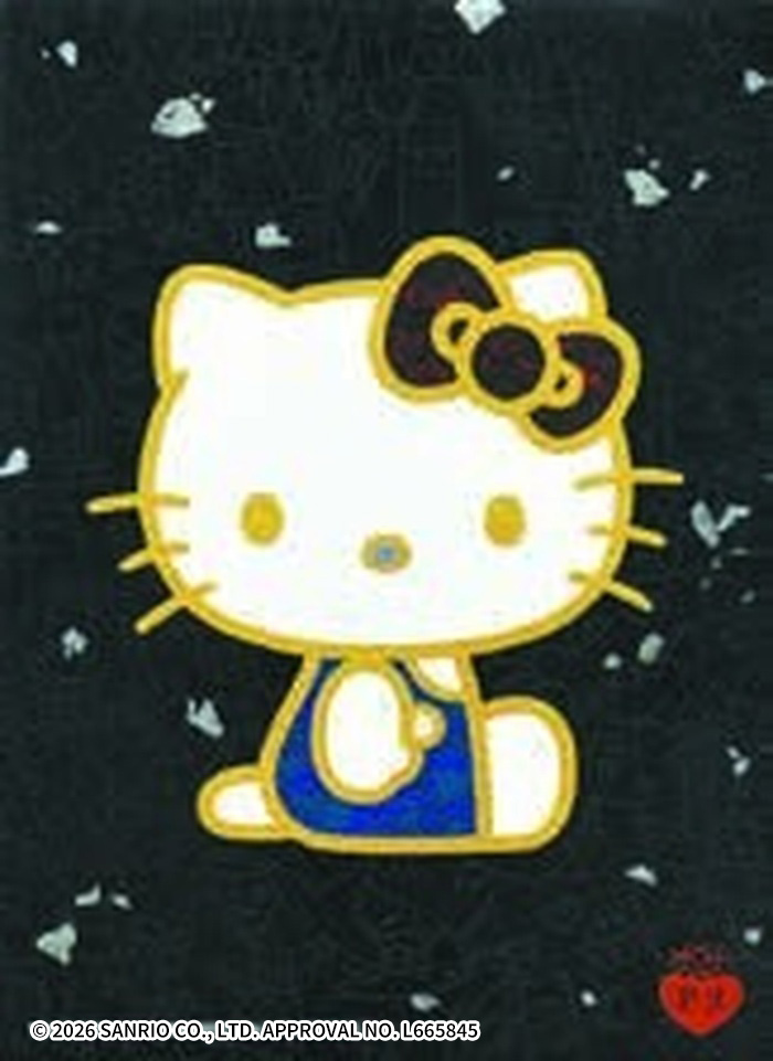 「ハローキティ（黒）」　松菱百貨店