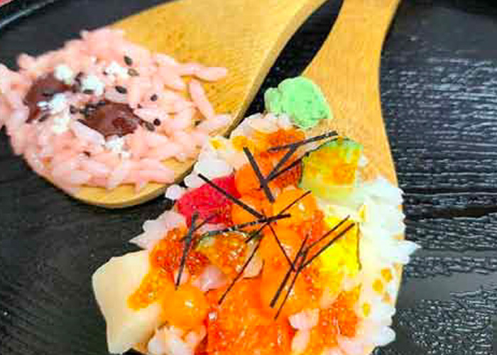 ちらし寿司キーホルダー　食品サンプル作りワークショップ