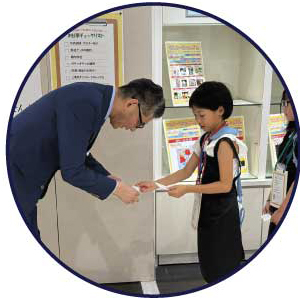 百貨店のお仕事体験in松菱