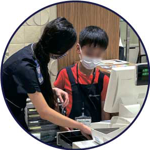 百貨店のお仕事体験in松菱