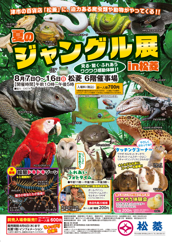 夏のジャングル展