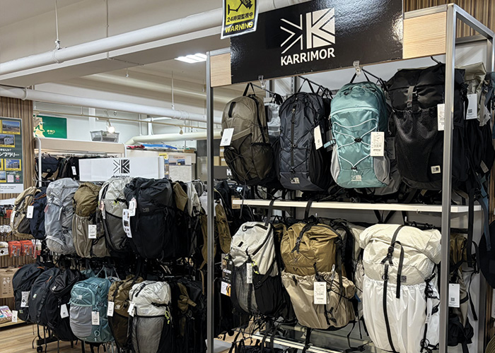 三重県津市　松菱百貨店　好日山荘　レインウェア